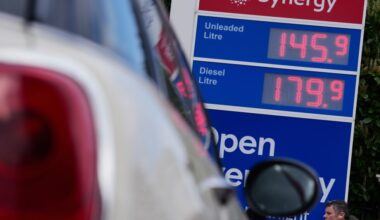 UK inflation hits 3.3% in March as pump prices soar