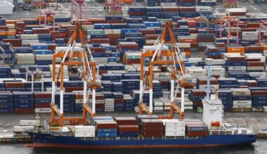 Japan reports its exports and imports gained in March