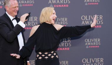 Paddington Bear among the contenders at London's Olivier Awards