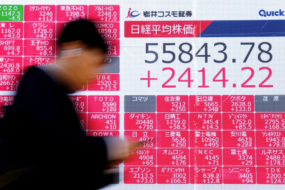 Asian shares soar and oil price declines as Iran ceasefire announced