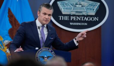Hegseth says he'll let troops carry personal weapons on bases