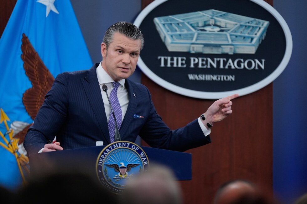 Hegseth says he'll let troops carry personal weapons on bases