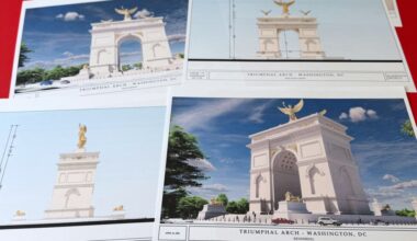 Federal agency approves concept for Trump's Triumphal Arch