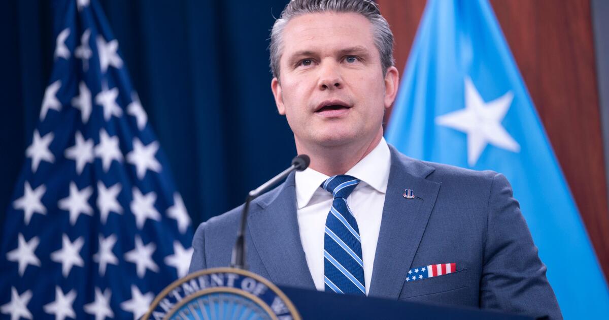 Hegseth recites 'Pulp Fiction' speech at Pentagon prayer service