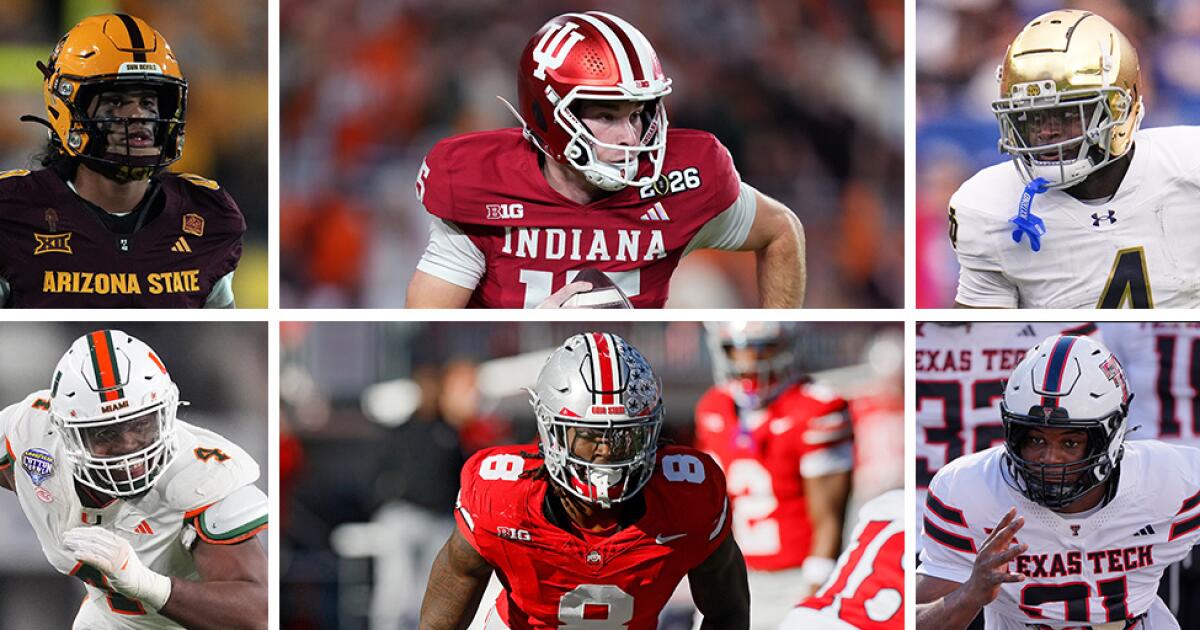2026 NFL mock draft: 27 reporters make their first-round picks