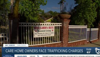 North County senior care home owners face trafficking charges