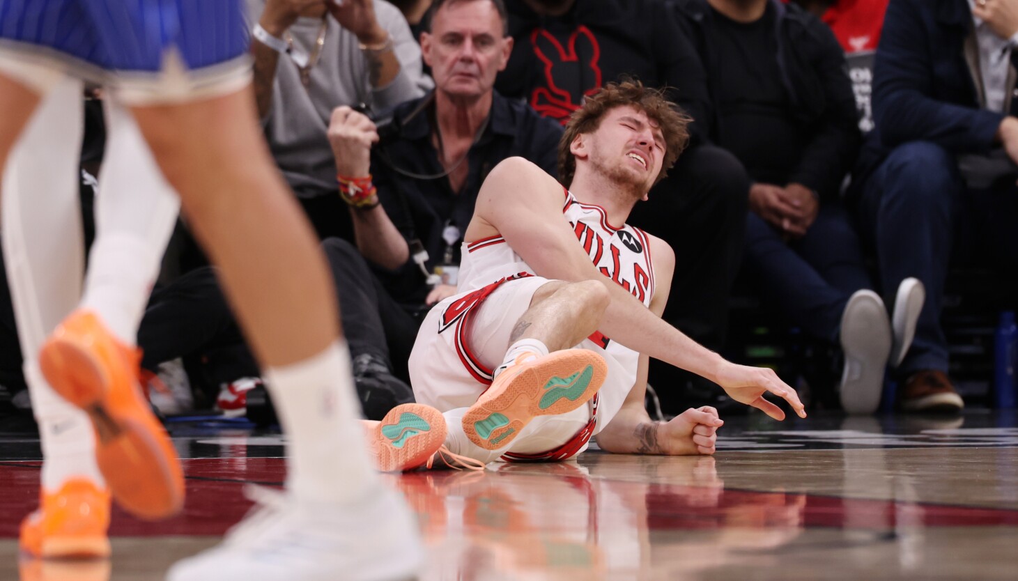 Bulls forward Matas Buzelis likely done for season, but he talks about future