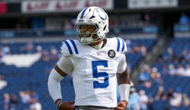 Chris Ballard on trading Anthony Richardson: We had some calls, nothing came to fruition