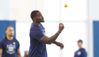 Titans could take Jeremiyah Love, but Robert Saleh loves team's RBs room