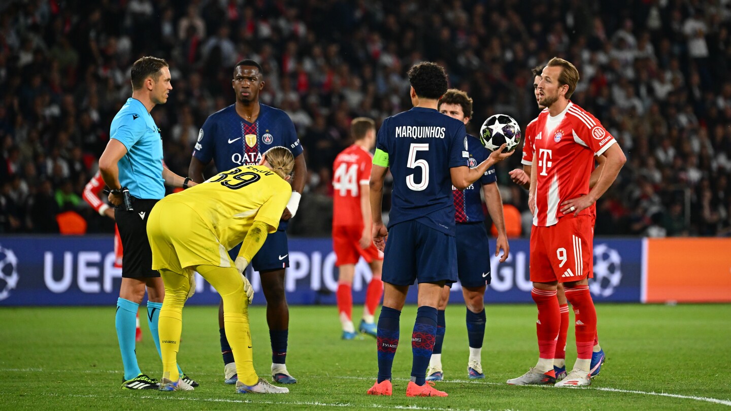 PSG 5-4 Bayern Munich: Reigning champs edge breathless first leg