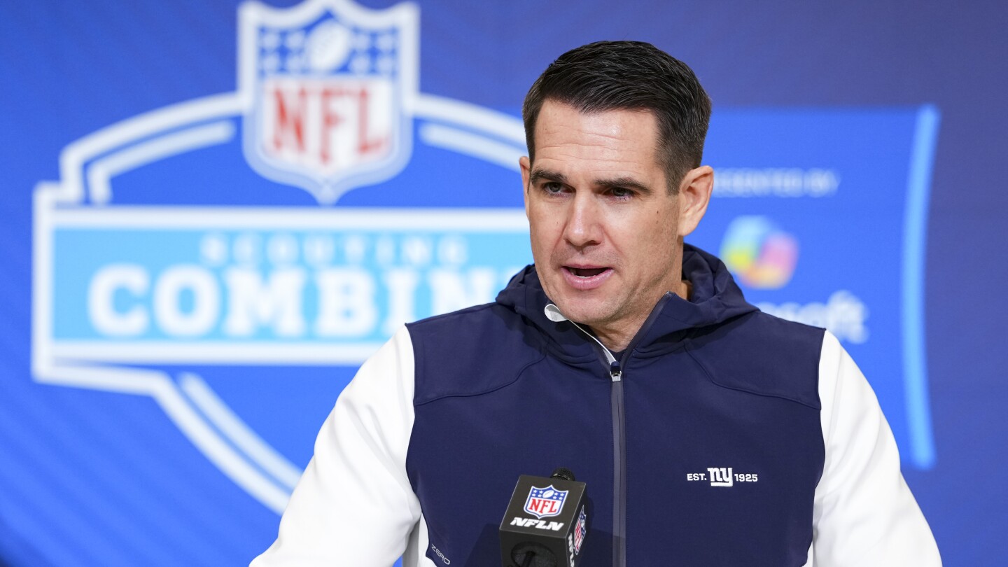 Joe Schoen: Teams have called about trading up to No. 5, we won't before we're on the clock