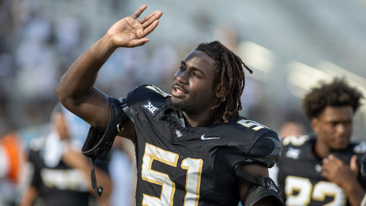 UCF DE Malachi Lawrence met with 16 NFL teams