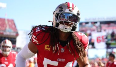 Fred Warner arrives for offseason program with no limitations