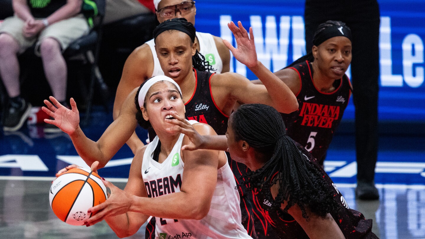 Brionna Jones’ status for the start of the Dream’s season is uncertain following knee surgery