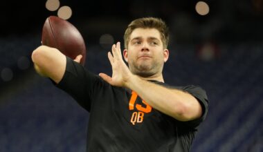 Brett Veach told Garrett Nussmeier: You're going to the best QB room in the NFL