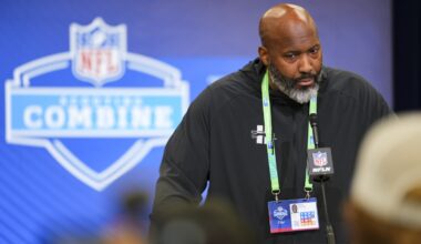 Lions GM Brad Holmes is ready to trade up to draft the right guy