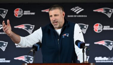 Report: Mike Vrabel won't be participating in Patriots' pre-draft press conference