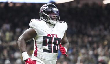 Falcons agree to trade DT Ruke Orhorhoro to Jaguars for DT Maason Smith