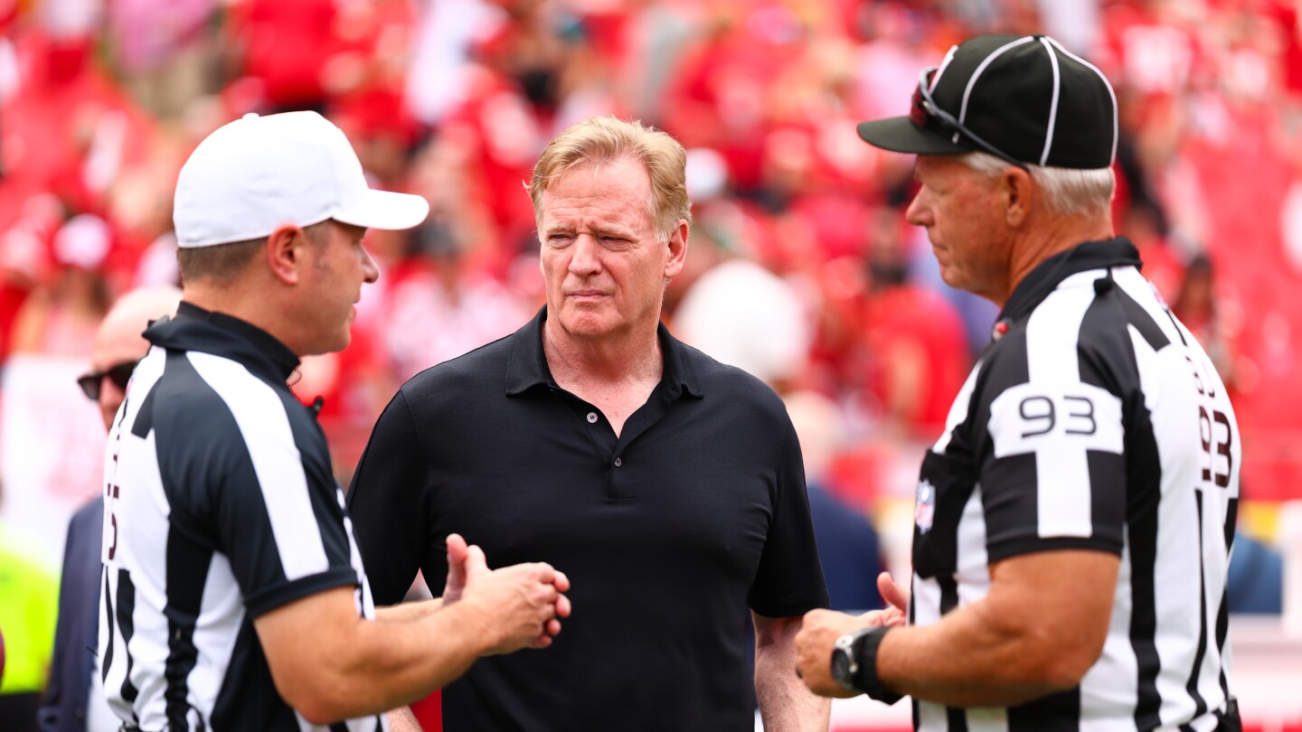 Roger Goodell: Our No. 1 objective is to improve officiating