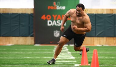 Francis Mauigoa favored to be the first offensive lineman drafted