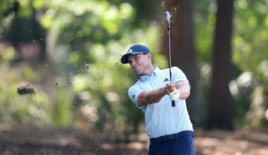 Ludvig Åberg cleans up his game and leads at Hilton Head with a 63