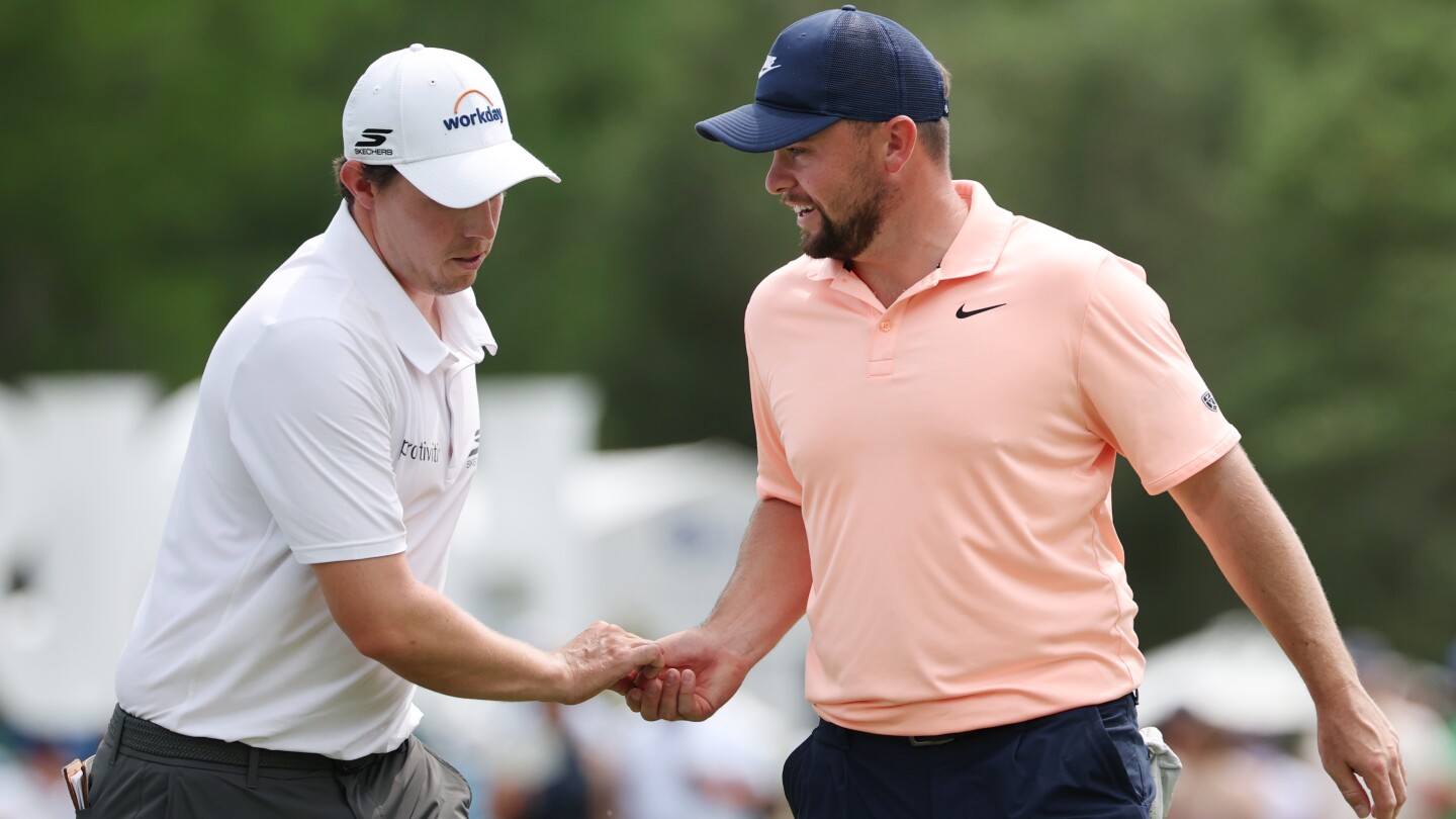 Fitzpatrick brothers shoot record 57, set new 54-hole mark at Zurich Classic