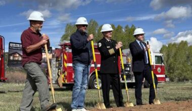Upper Pine fire district breaks ground on station, urgent care clinic