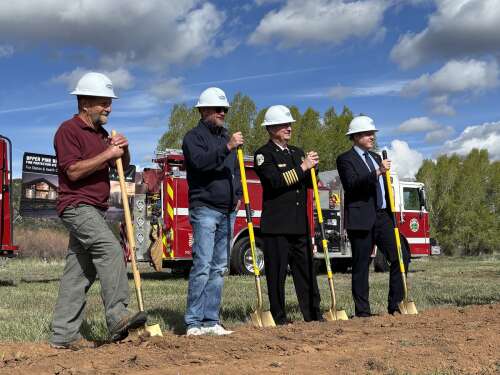 Upper Pine fire district breaks ground on station, urgent care clinic