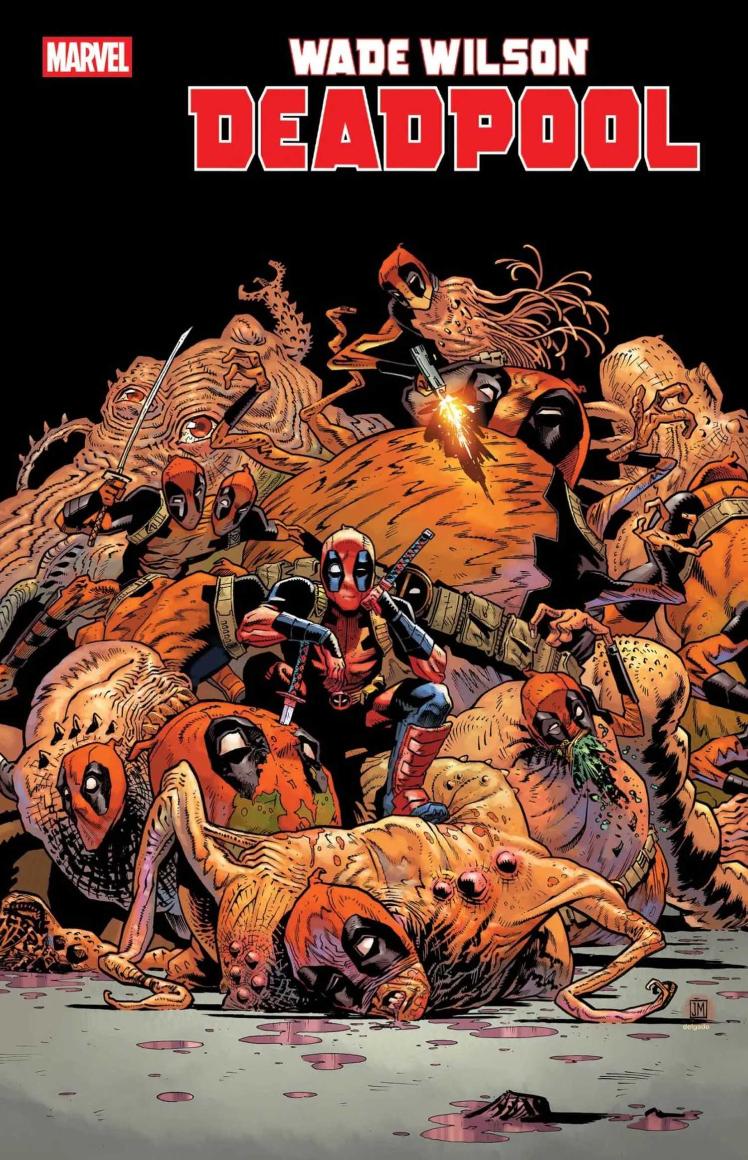 WADE WILSON DEADPOOL 6 SHOWING THE BADPOOLS 2