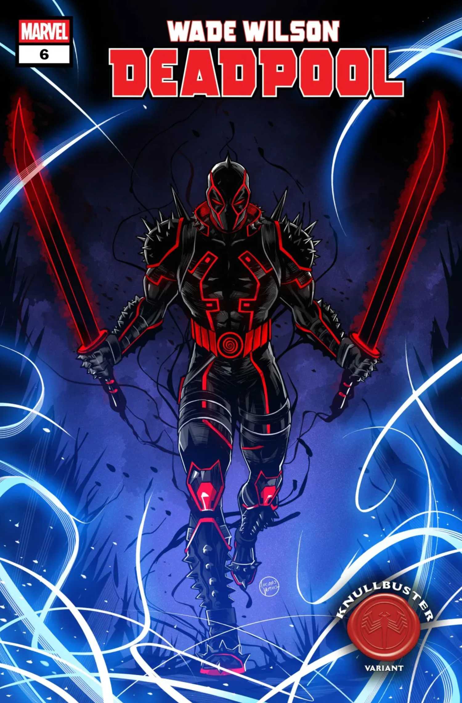 WADE WILSON DEADPOOL COVER SHOWING WADE IN KNULLIFIED ARMOR
