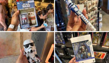 New Star Wars themed toys, figures, and pens now available for purchase at Walt Disney World.