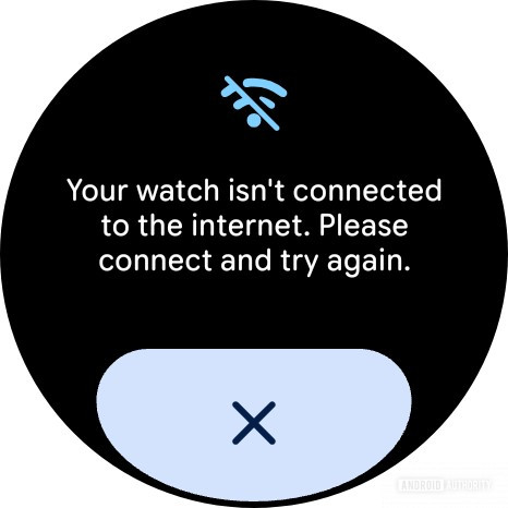 wear os no internet wear os no internet