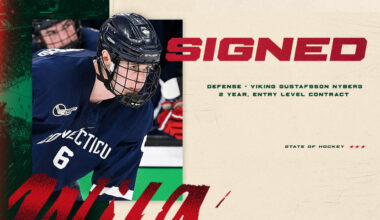Minnesota Wild Signs Defenseman Viking Gustafsson Nyberg to Entry-Level Contract