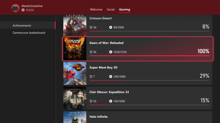 Xbox Is Rolling Out Multiple New Improvements To Achievements 3