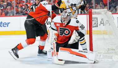 Vladar game-time decision for Flyers against Penguins in Game 4