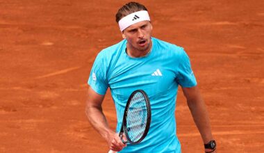 Alexander Zverev is chasing his third Madrid crown.