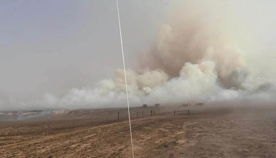 Wildfire in Clark County