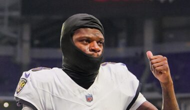 Baltimore Ravens quarterback Lamar Jackson