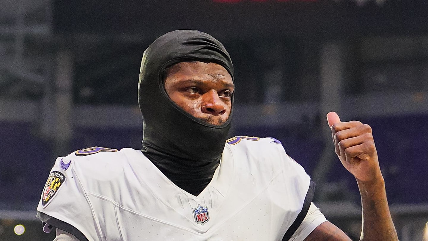 Baltimore Ravens quarterback Lamar Jackson