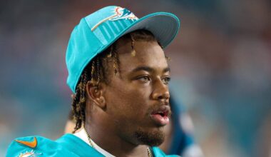 Miami Dolphins cornerback Noah Igbinoghene
