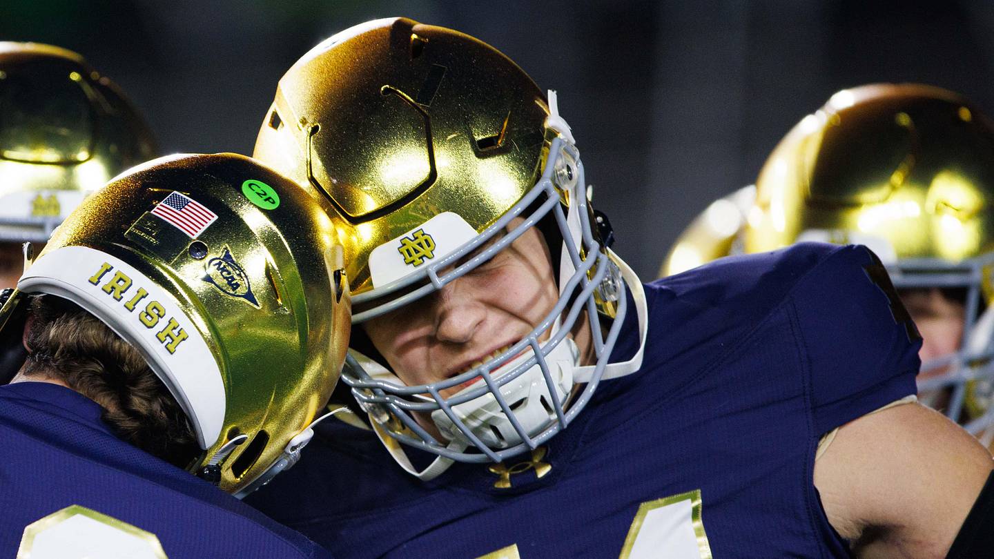 Notre Dame’s quiet mauler just got ranked by On3 among the nation’s best