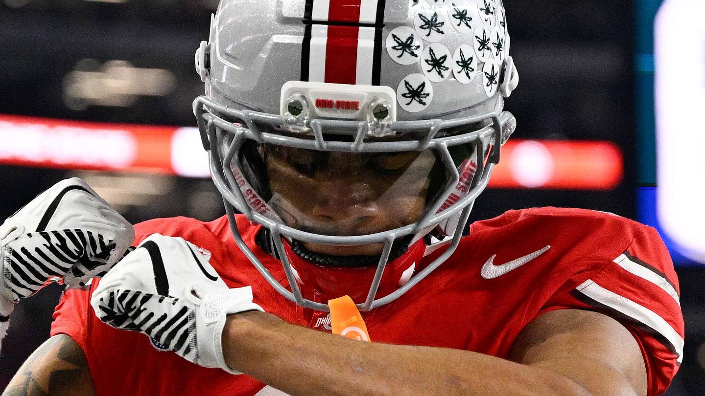 Ohio State Buckeyes cornerback Devin Sanchez is in the driver's seat to become a day-one NFL draft pick in 2028