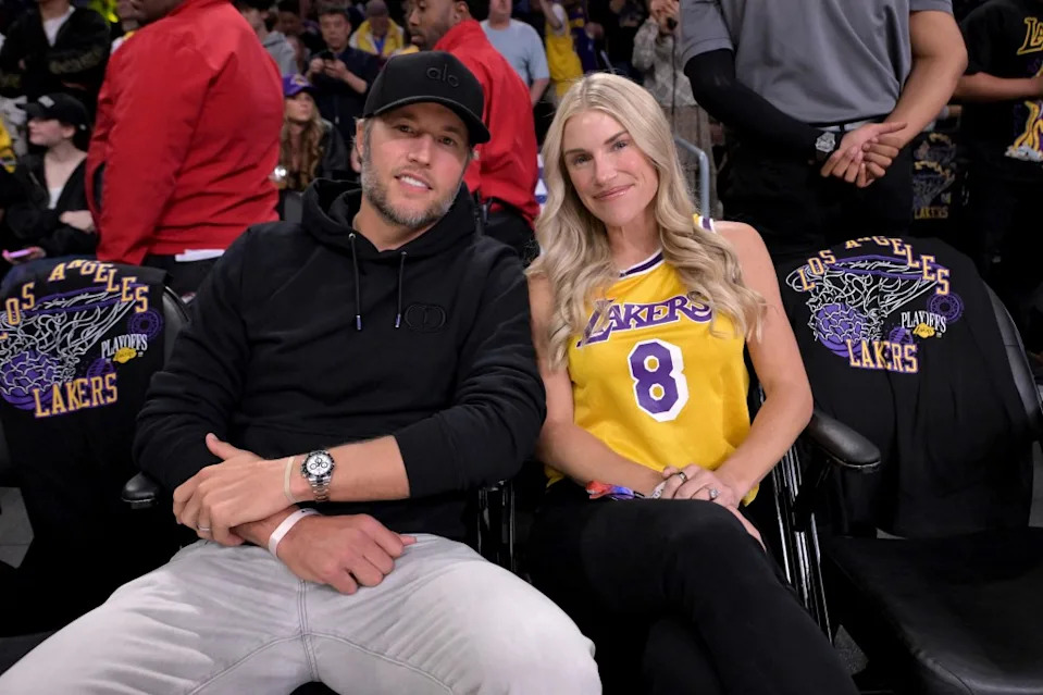 Kelly Stafford revealed on Thursday she loathes when people call her husband “Matt.” Jayne Kamin-Oncea-Imagn Images