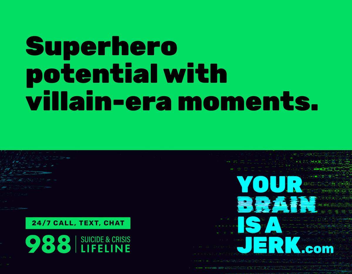 Your Brain is A Jerk website