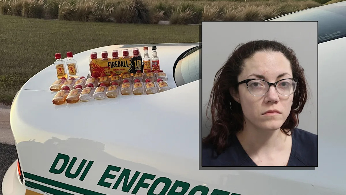 Florida Woman’s Fireball-Fueled Golf Course Drive Sparks Internet Frenzy