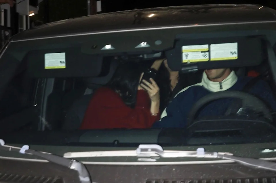 Elordi drove the group, while the supermodel sat beside him in the passenger seat. BACKGRID