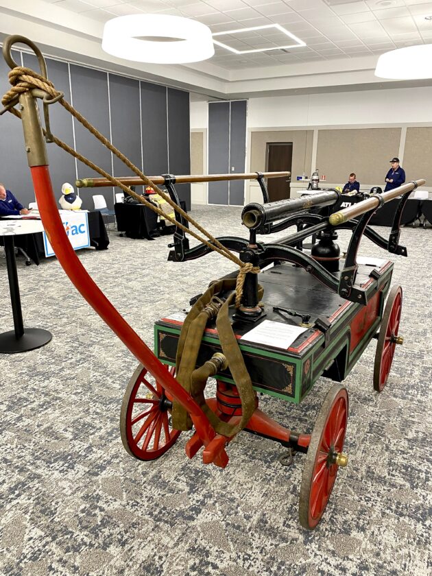 Picture This: Antique Fire Engine on display at Firefighter’s conference | News, Sports, Jobs