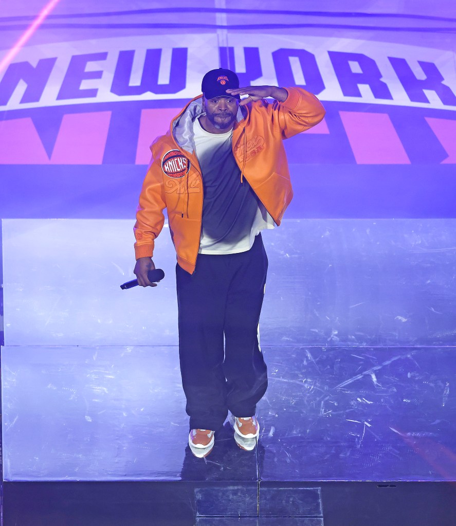 Method Man attends the NBA Eastern Conference Finals between the New York Knicks and Cleveland Cavaliers