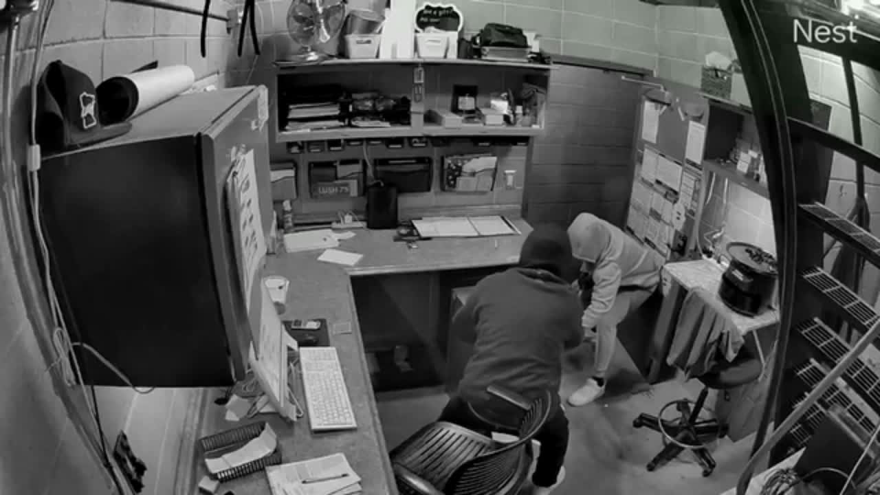 Surveillance shows 3 people breaking into LGBTQ bar Lush, dragging out safe