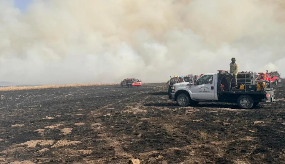 Wildfire in Clark County